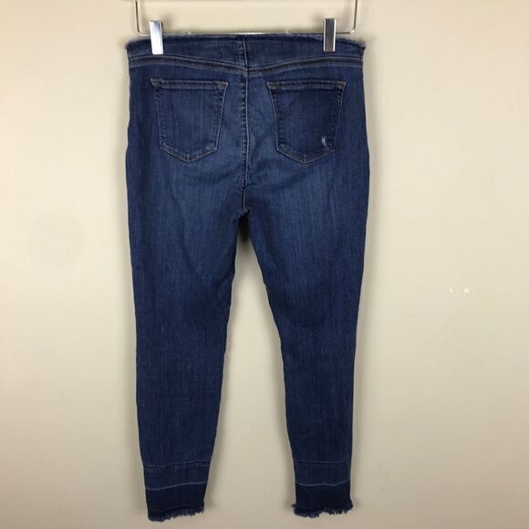 J Brand Stigma Distressed Crop Raw Hem Jeans 27 - Picture 7 of 8
